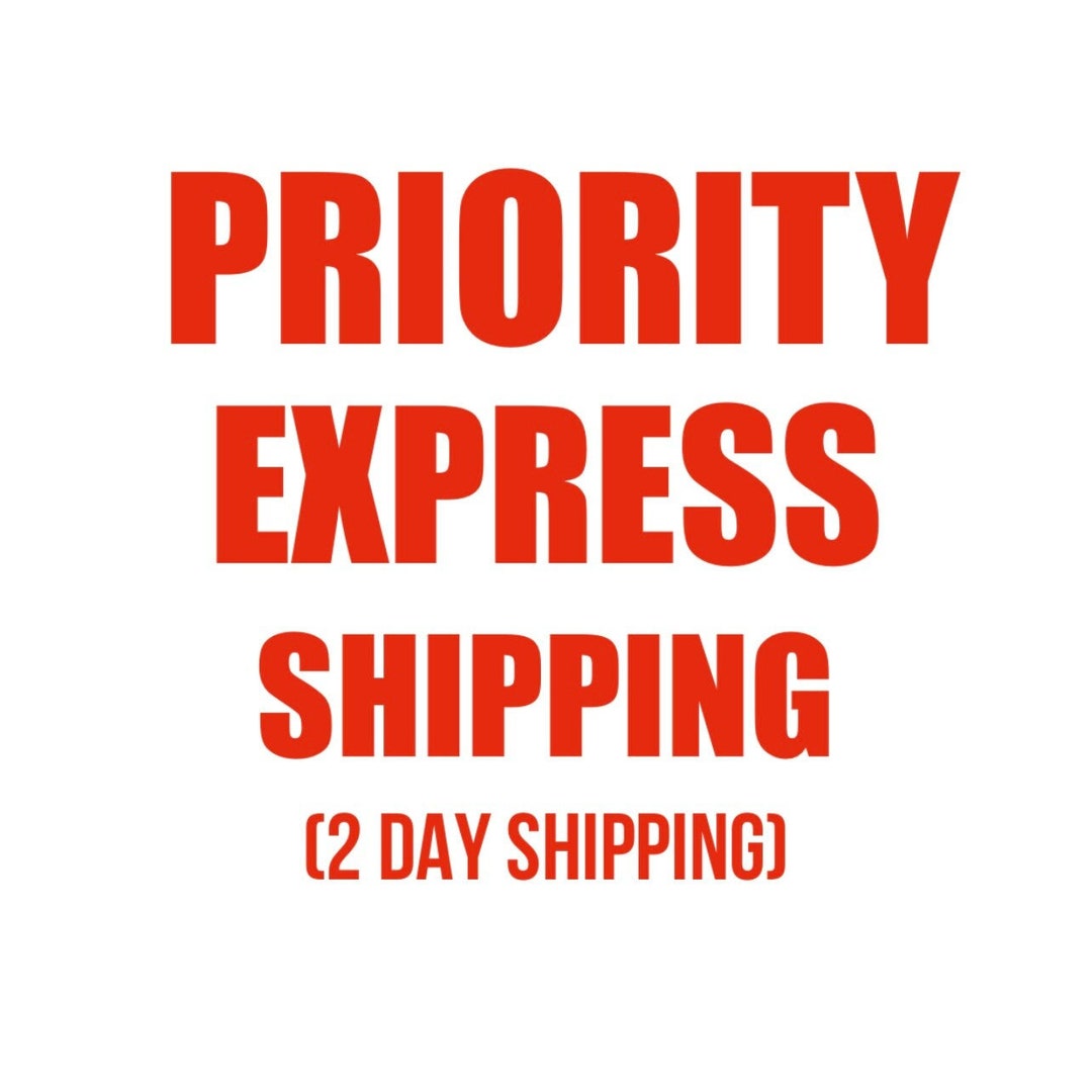 Priority Express Shipping - Etsy