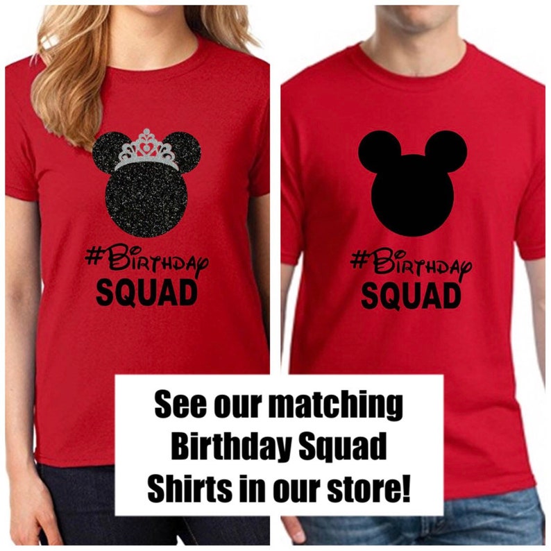 mens disney birthday shirt