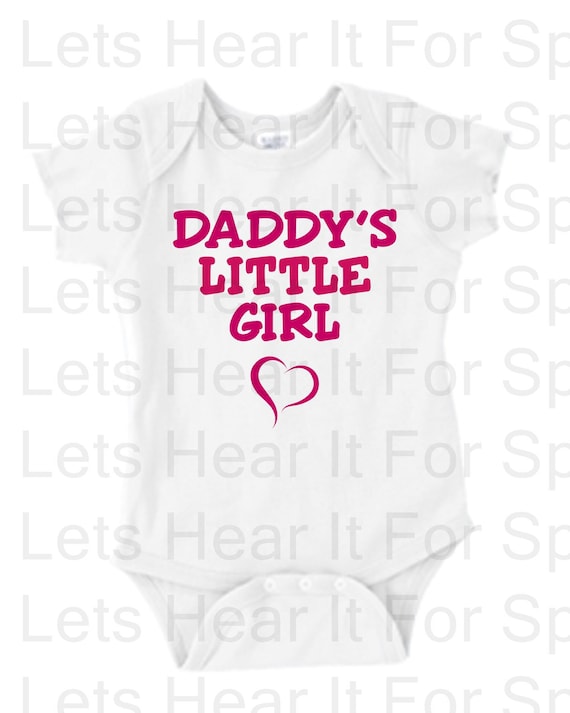 Daddy s Girl Newborn Baby Girl Daddys Girl Outfit Baby Shower