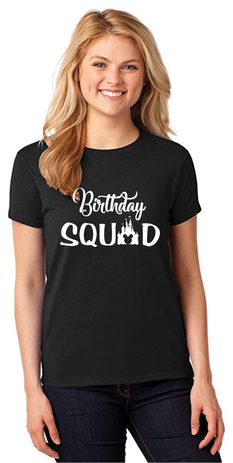 Disney Birthday Squad Shirts Birthday Squad Tshirts Disney