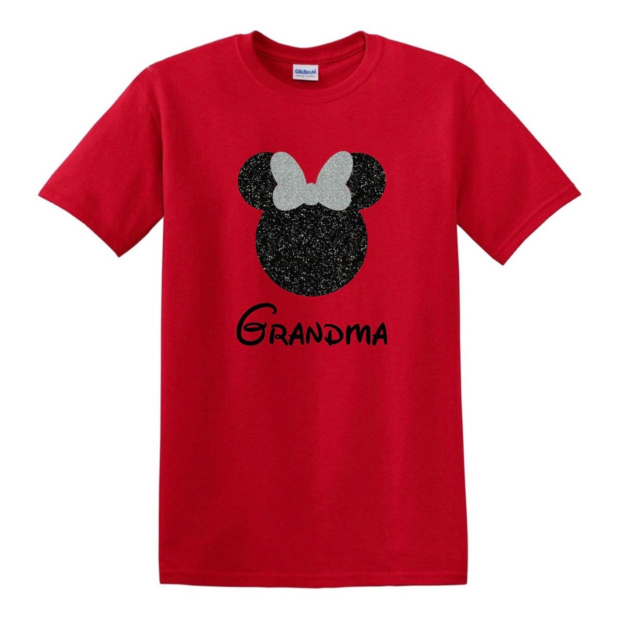 Discover Disney Grandma Shirt, Disney Grandma's Little Princess T-shirt, Grandma Glitter Minnie Mouse Shirt, Grandma's Little Princess Shirt, Grandma