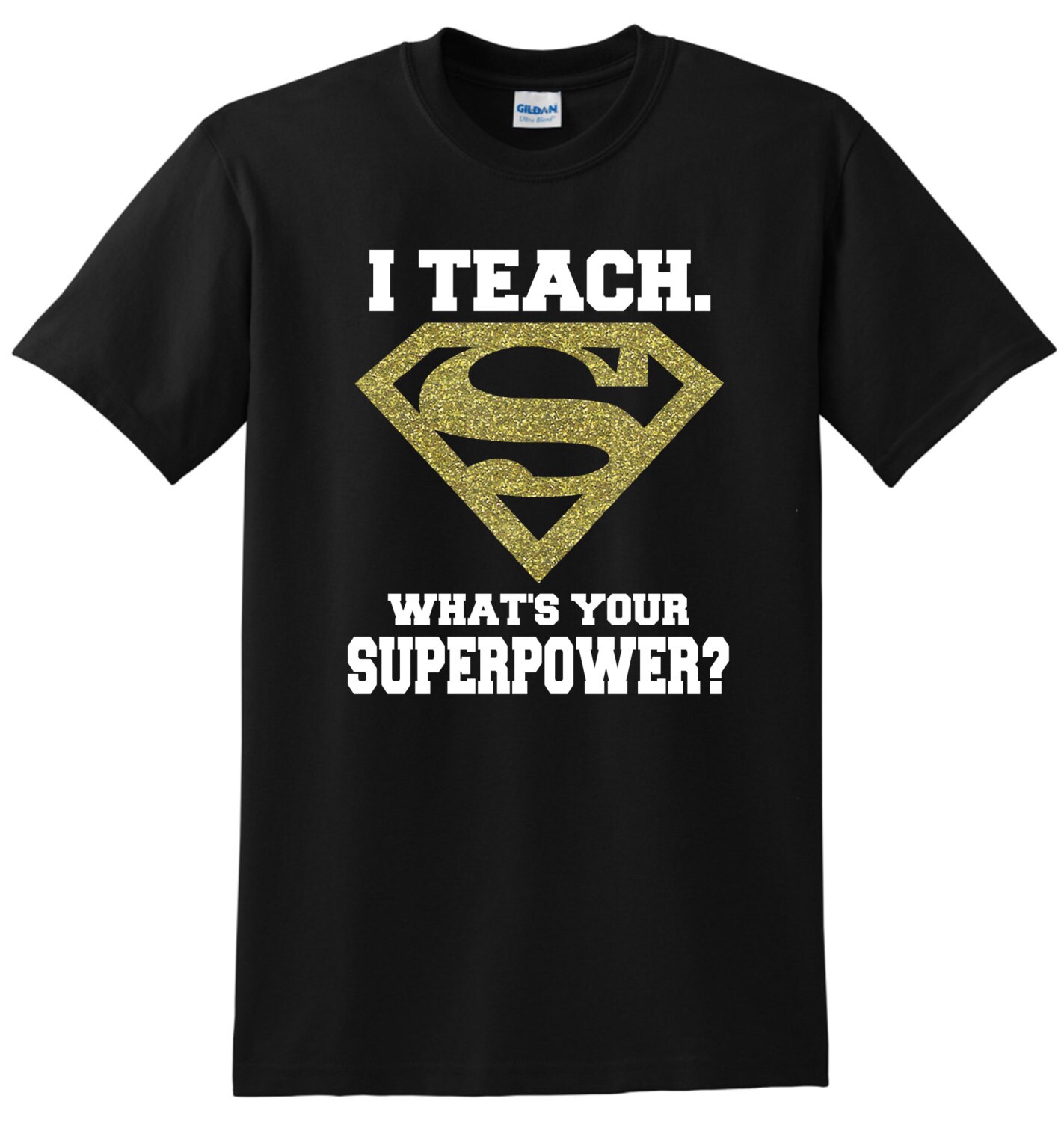 Teacher Shirts Superhero Shirt I TEACH What’s Your | Etsy