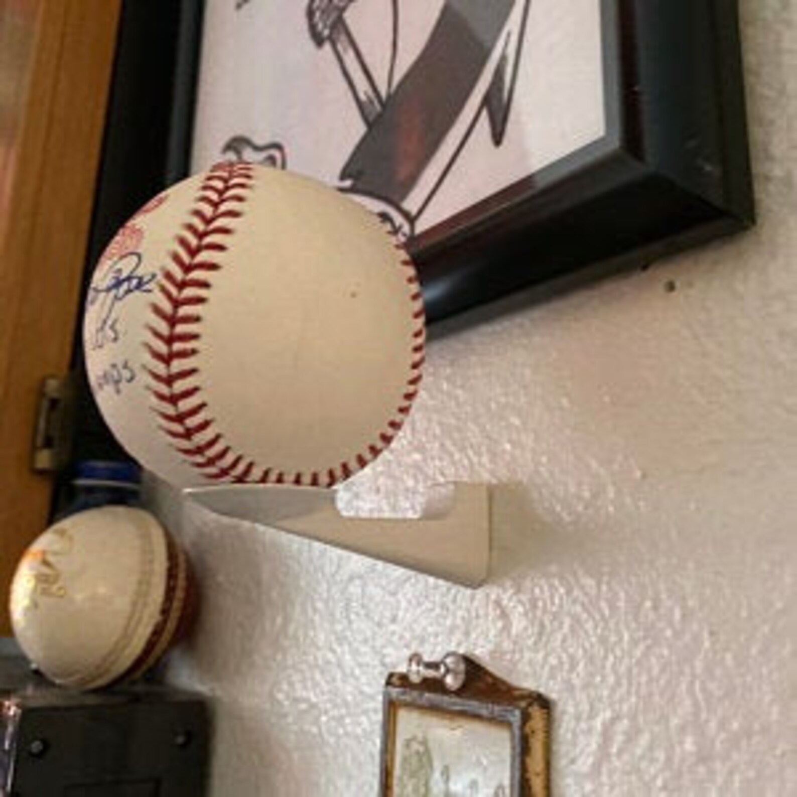 Wall Mount Display Brackets for Baseballs and Softballs Etsy