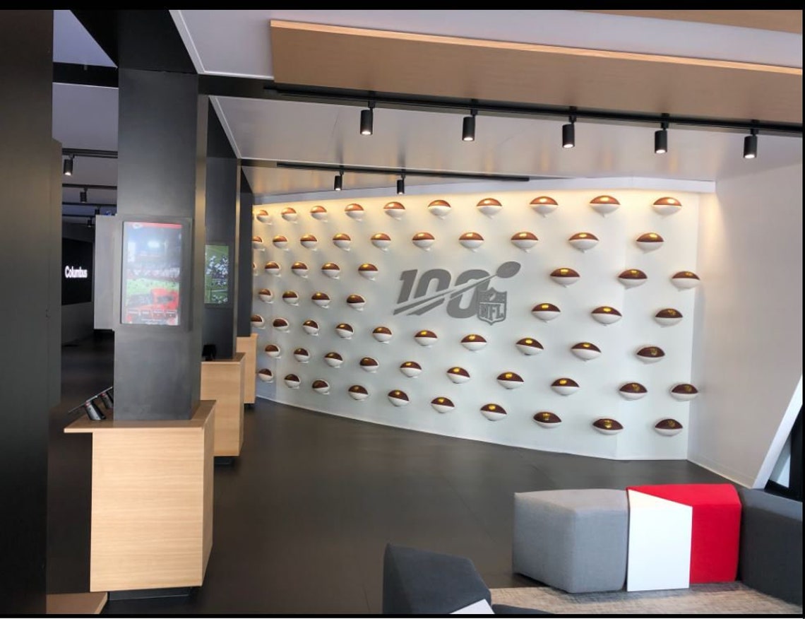 Wall Mount Display Bracket for Footballs Etsy