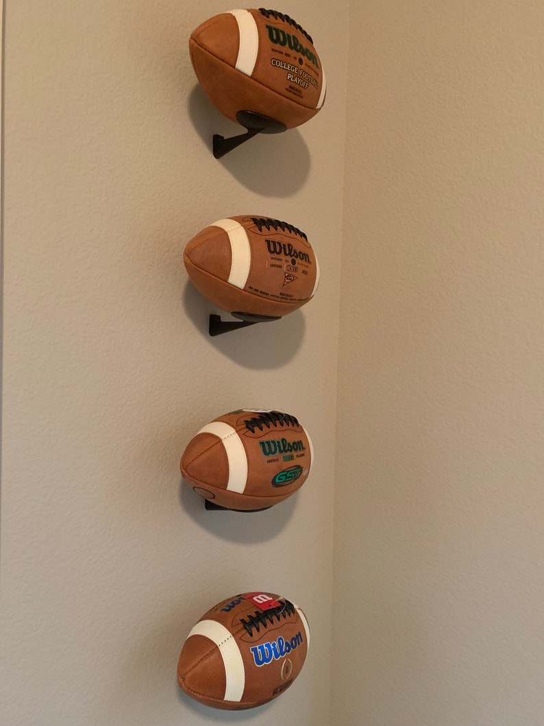 Wall Mount Display Bracket for Footballs Etsy