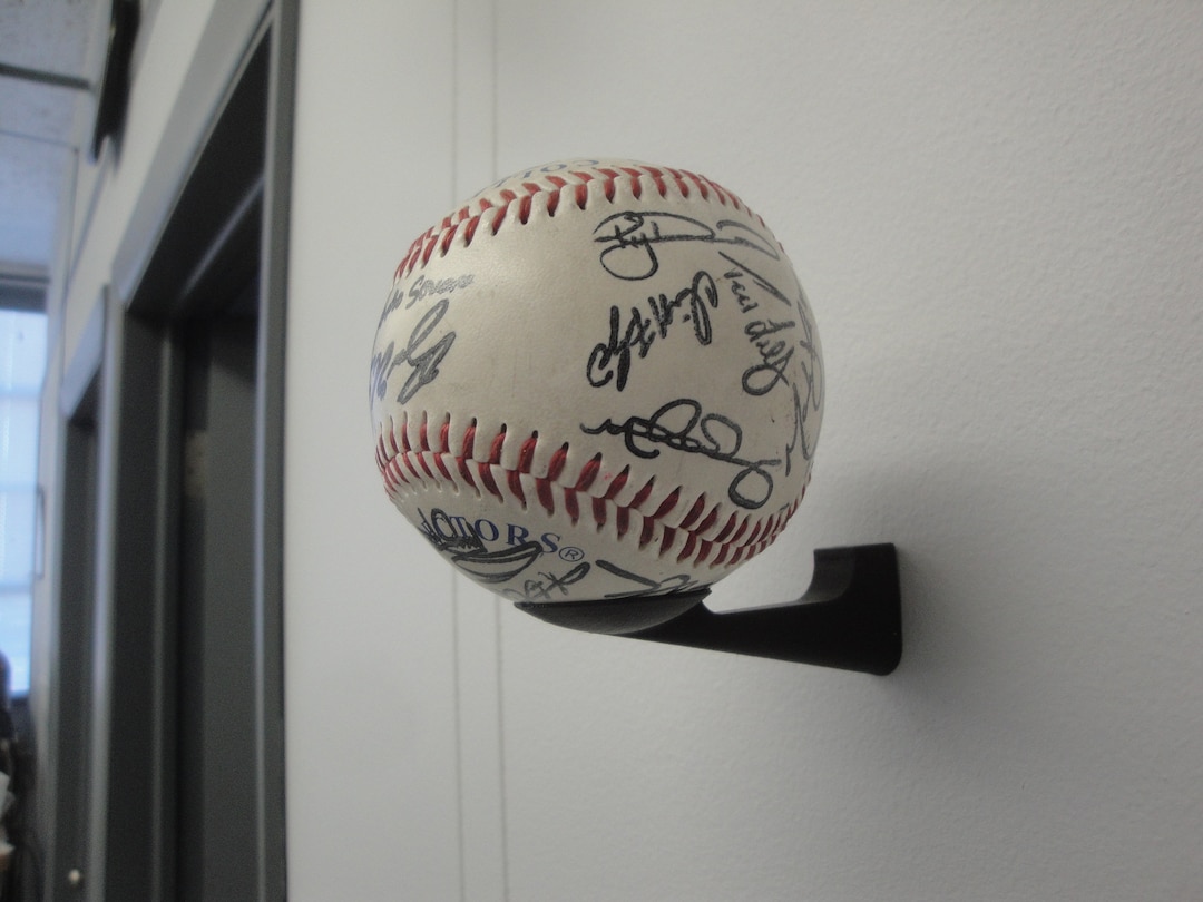 Wall Mount Display Brackets for Baseballs and Softballs Also
