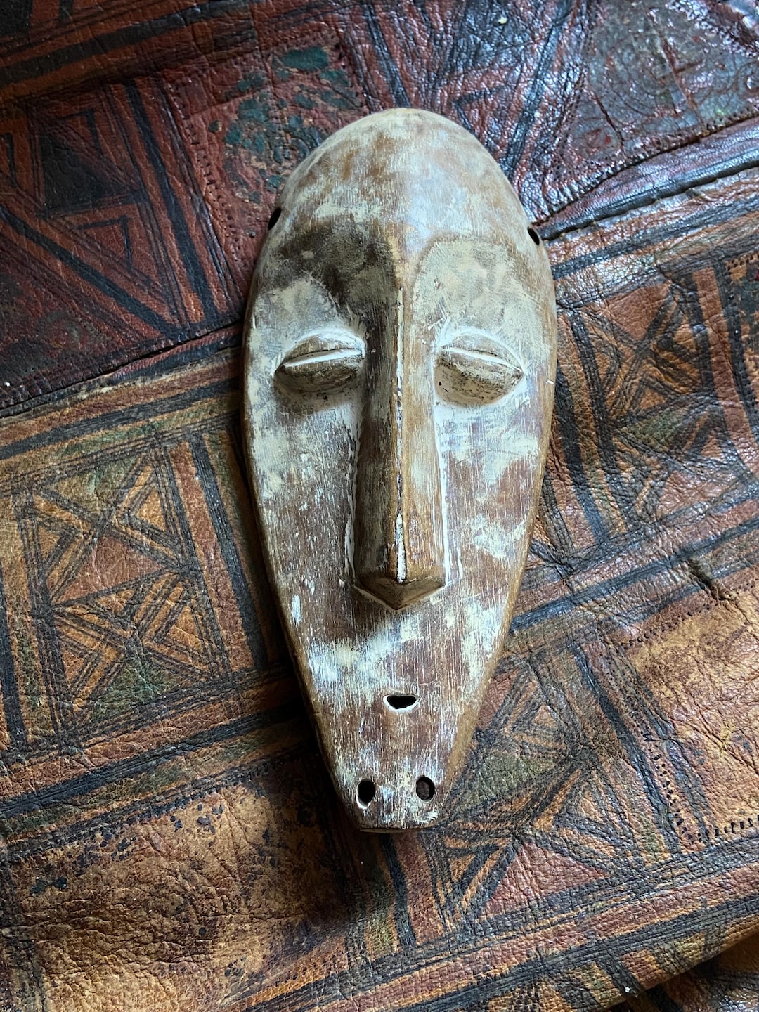 LEGA TRIBE MASK, Bwami Society Mask, Small Sized Vintage Mask With ...