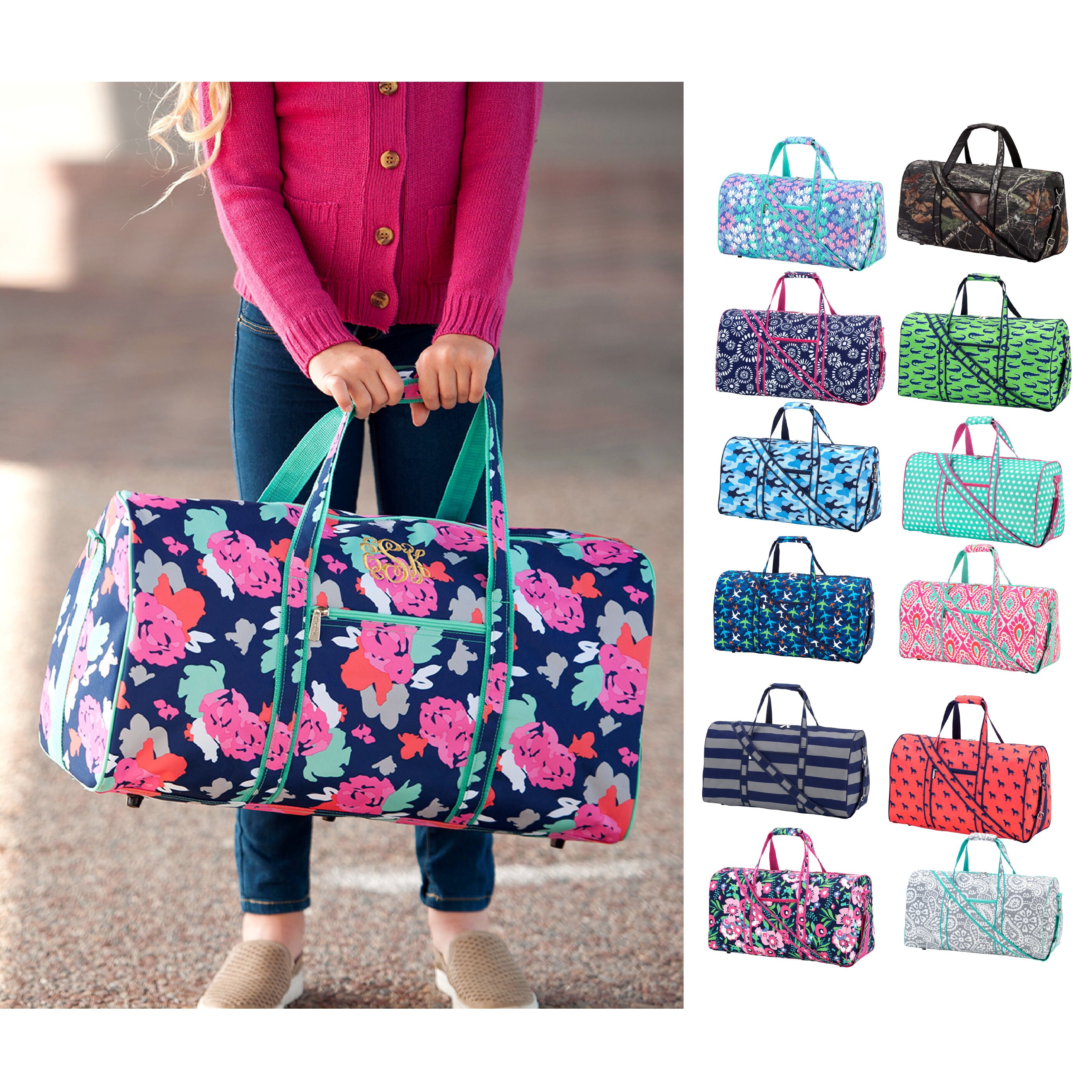 Custom Duffel Bag Etsy