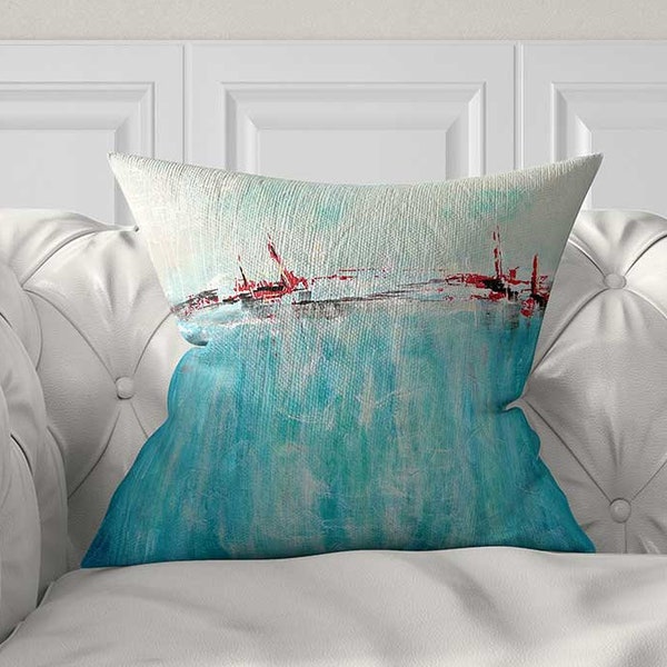 Beach Throw Pillow Etsy