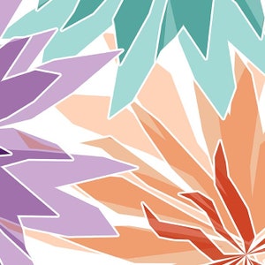 Cortina de ducha floral Estera de baño Flores exóticas | Etsy