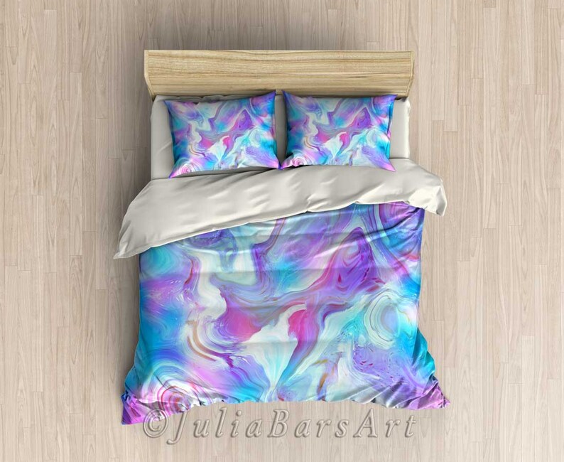 Blue And Purple Duvet Cover Queen With Abstract Design Blue And Purple Duvet Cover Queen With