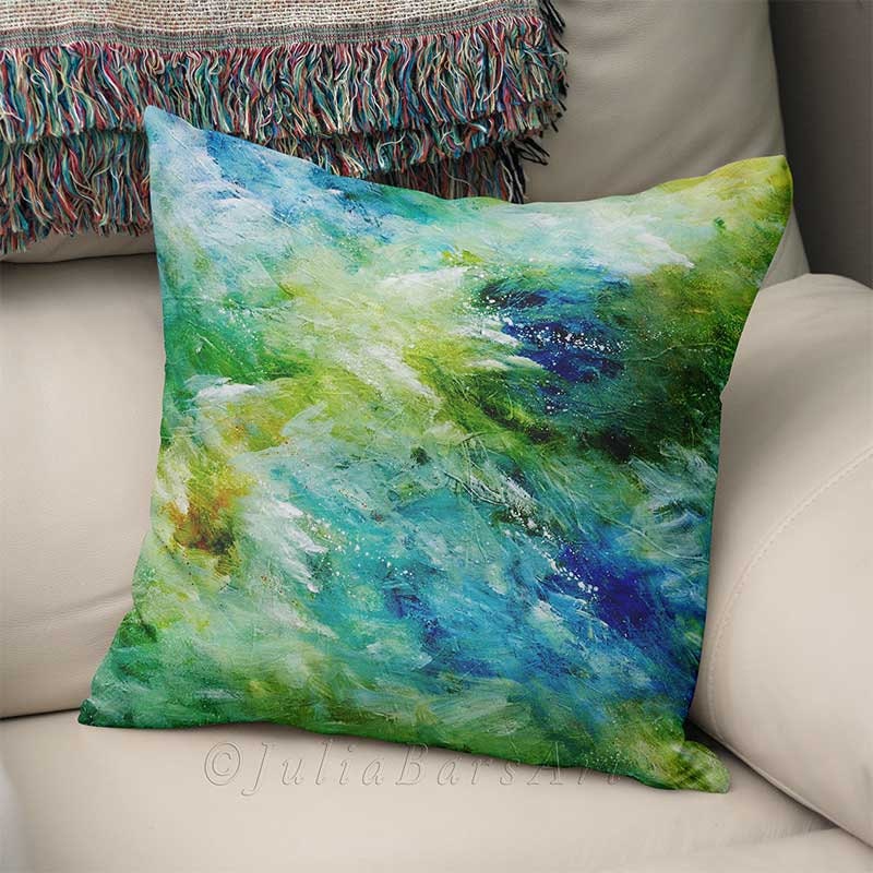 Blue Green Accent Pillows 2024 dvos