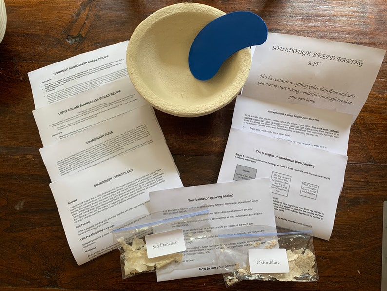 Sourdough Bread Baking Kit Etsy