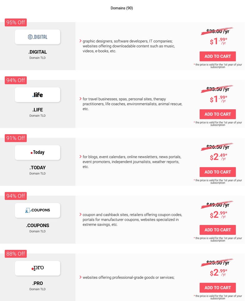 Tworzenie stron internetowych, hosting, SSL, szablony, startupy WordPress, domeny z cenami katalogowymi zdjęcie 20