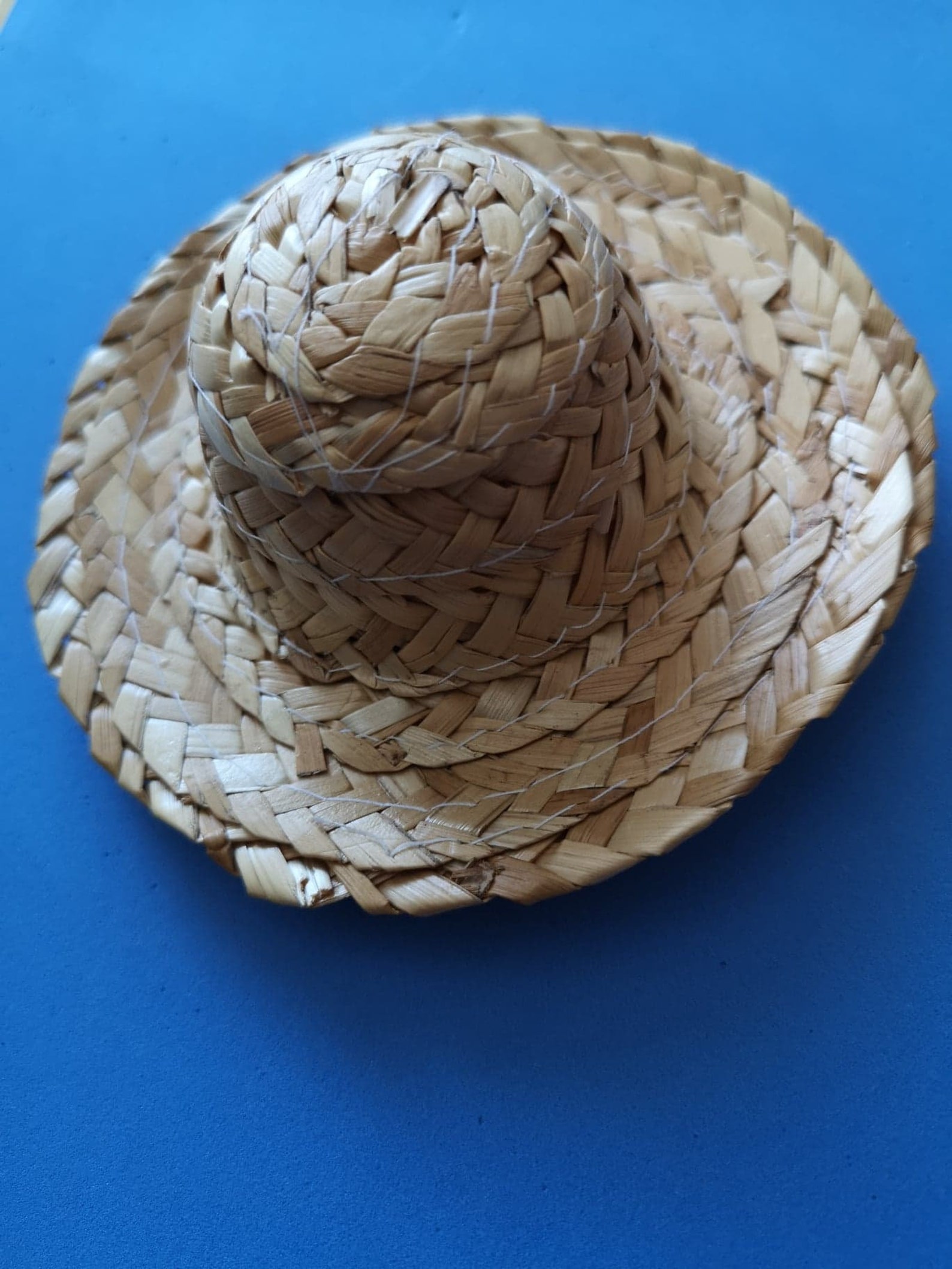 Mini Straw Hats 5 inch craft straw hats craft supply Etsy