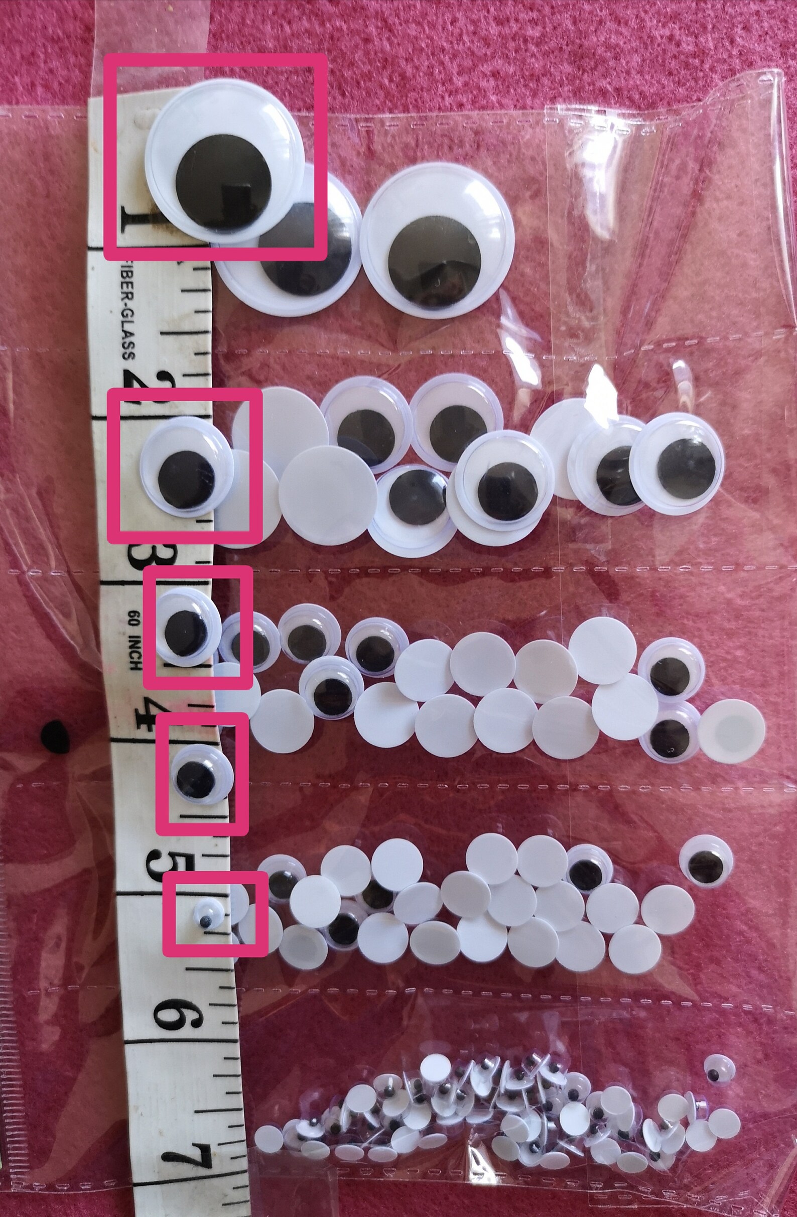 Googly Eyes round sizes 0.2 inch to 1 inch / 5mm to 25mm Etsy