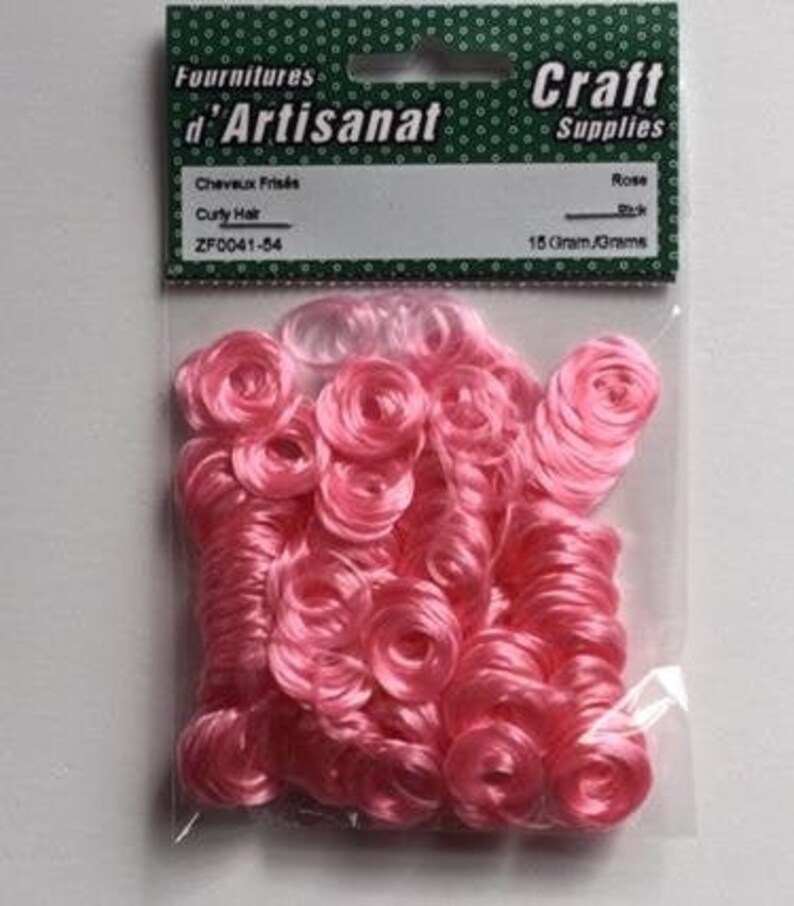 craft doll hair
