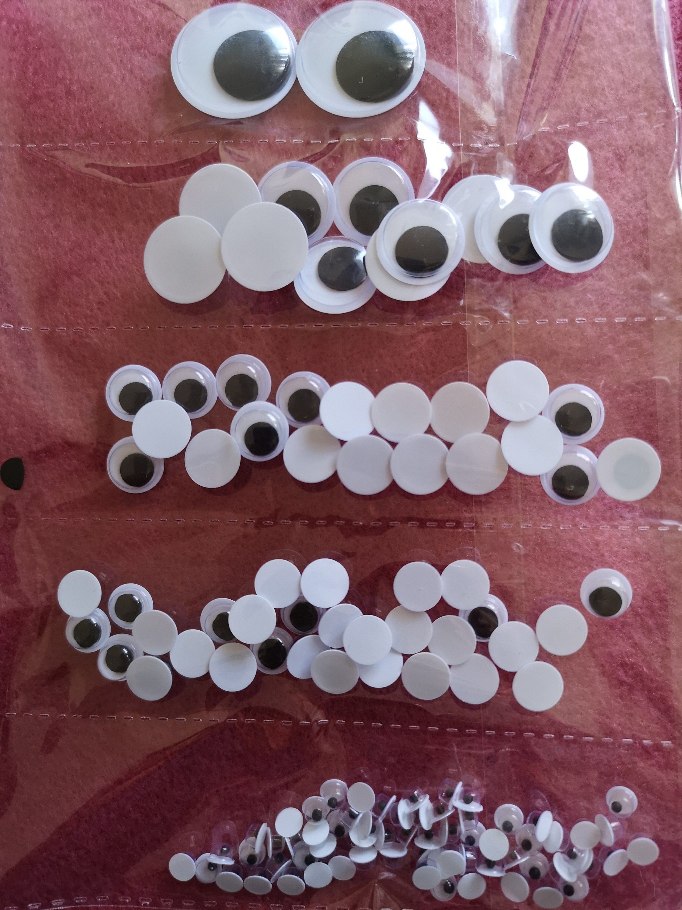 Googly Eyes round sizes 0.2 inch to 1 inch / 5mm to 25mm Etsy