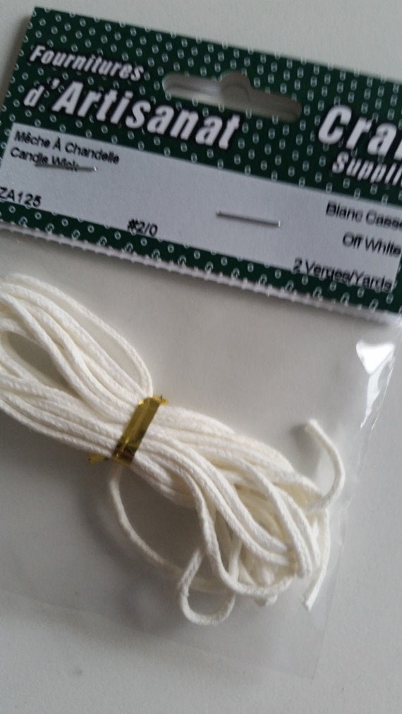 FLAT BRAIDED 60 ply wick 100 yards