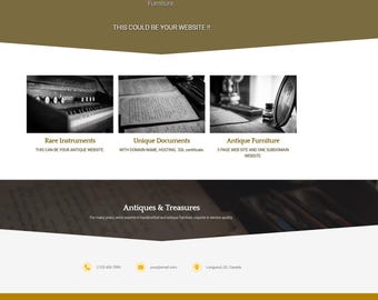 Cómo crear un sitio web para una tienda de antigüedades: dominio, alojamiento, certificado SSL,