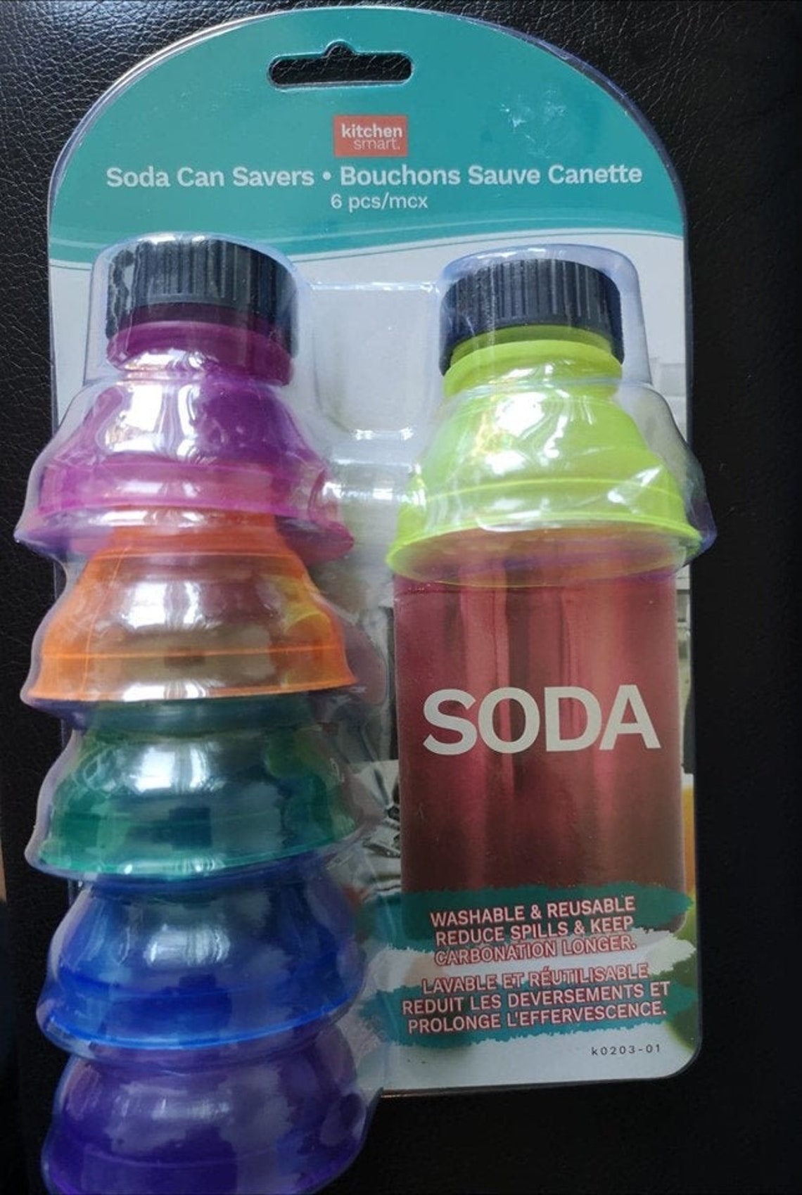 Soda Can Saver reuseable caps Etsy