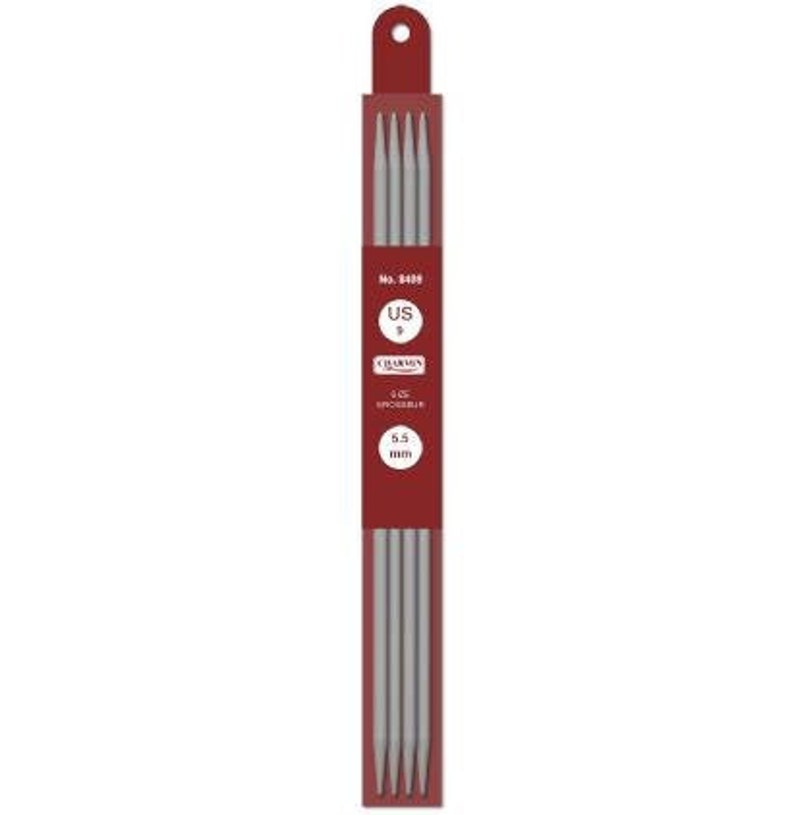 4 knit needles US 9 5.5 mm knitting needles metal Etsy
