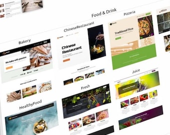 Lista de páginas de destino para sitios web, compra de dominios, alojamiento web, plantillas.