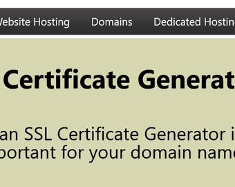 Certificados SSL, nombres de dominio