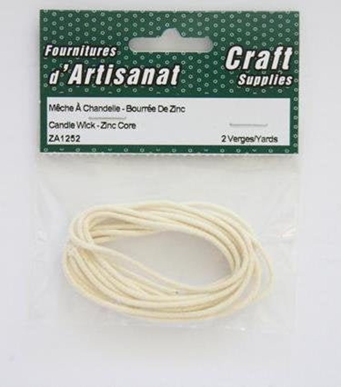 Candle Wicks Zinc Core 2 Yards wick for candles Etsy