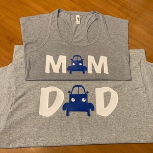 Little Blue Truck MOM T-Shirt or Tank & DAD T-Shirt