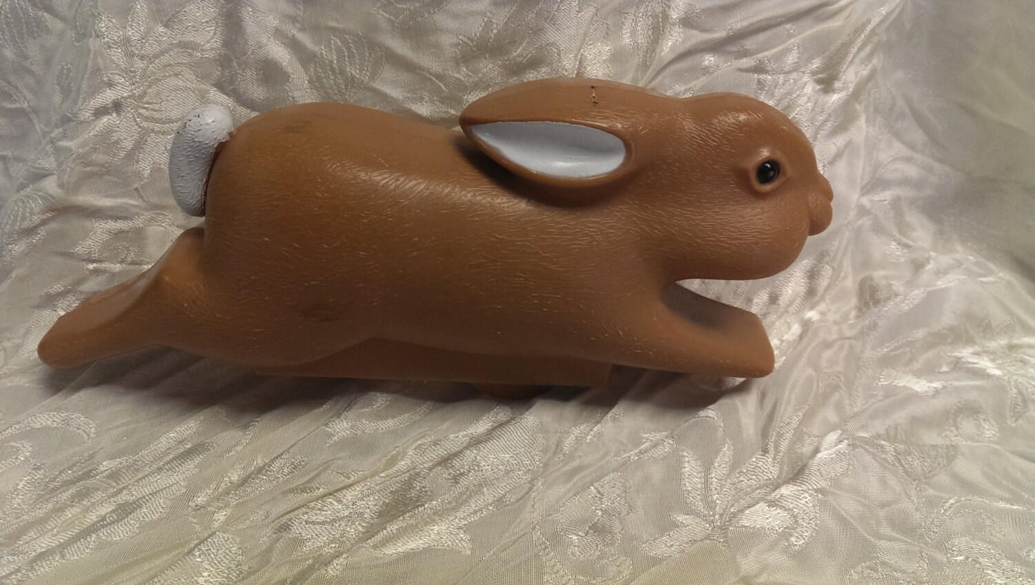 Vintage Brown Bunny Wind Up Toy