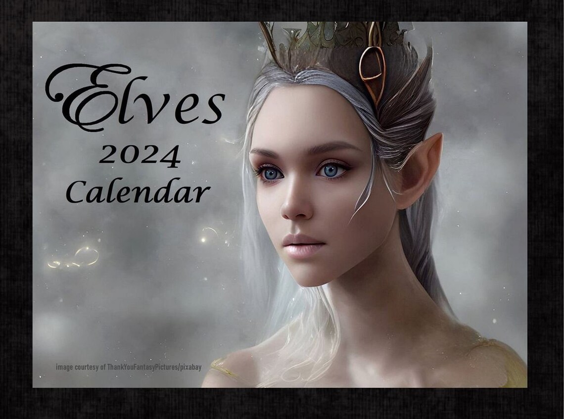 Elf Calendar 2024 Elves Calendar 2024 Elf Planner Appointment Date