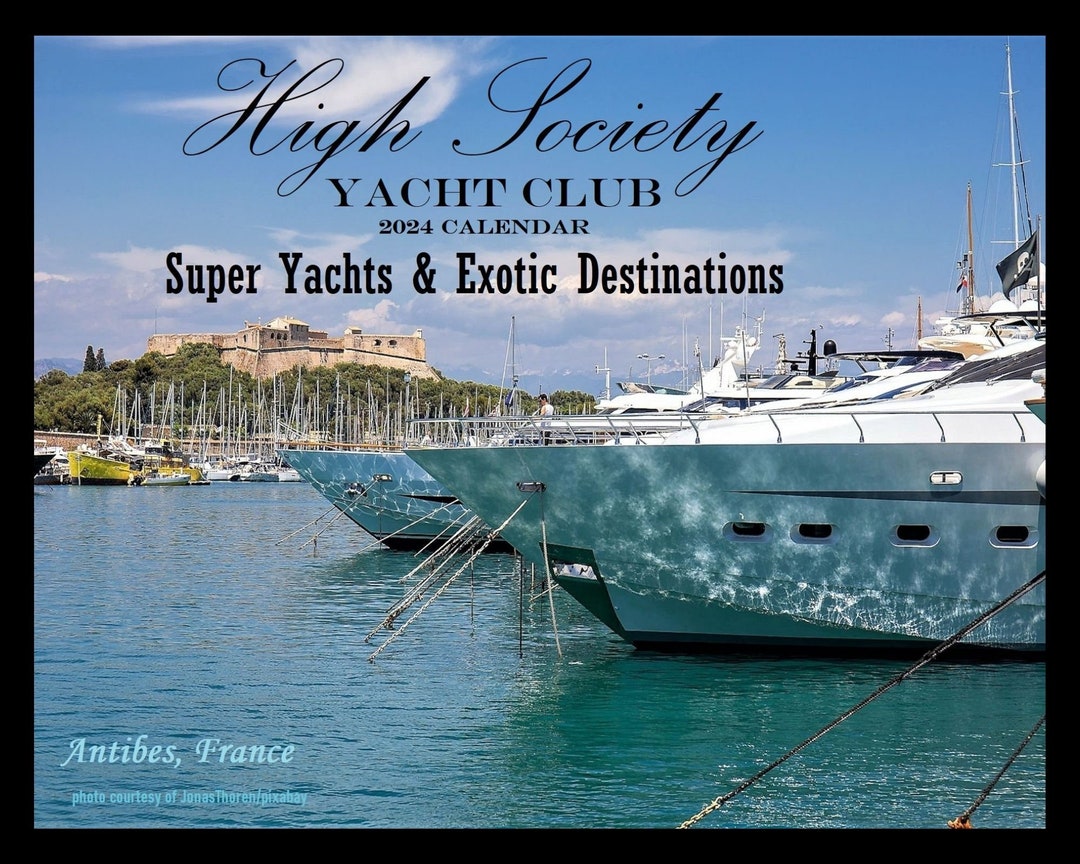 Yacht Club 2024 Calendar Sailing Calendar Yachting Events Calendar
