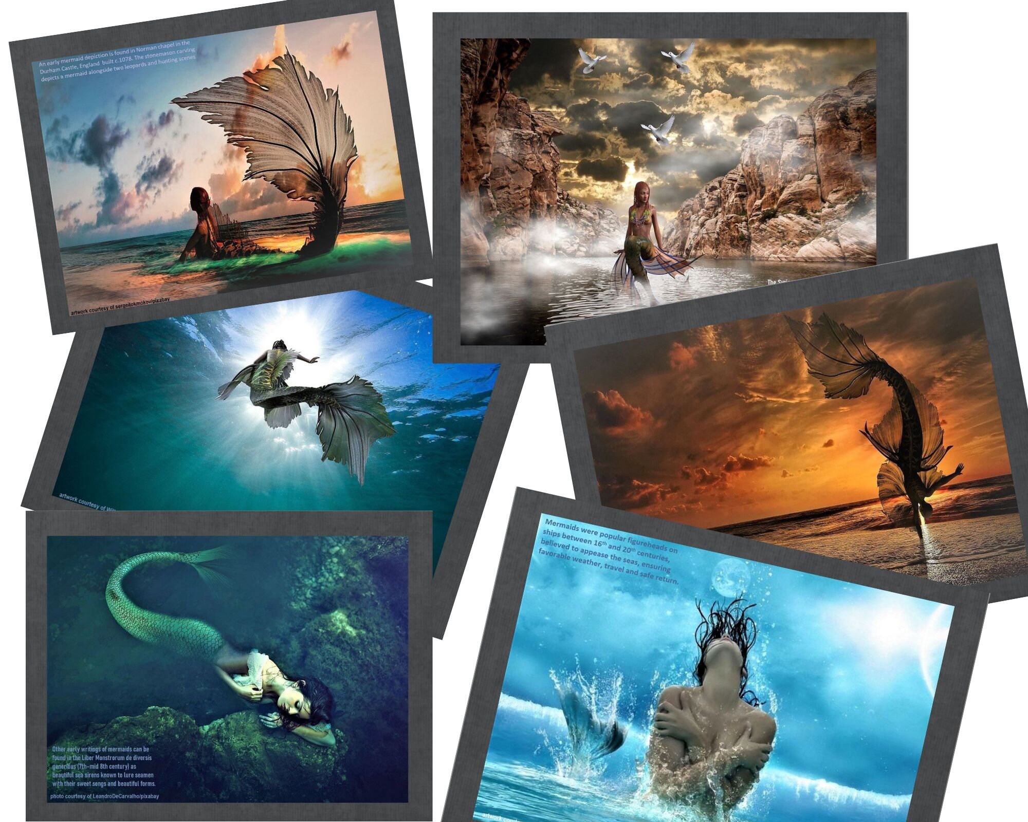 Mermaids Calendar 2025 Sophi Joline