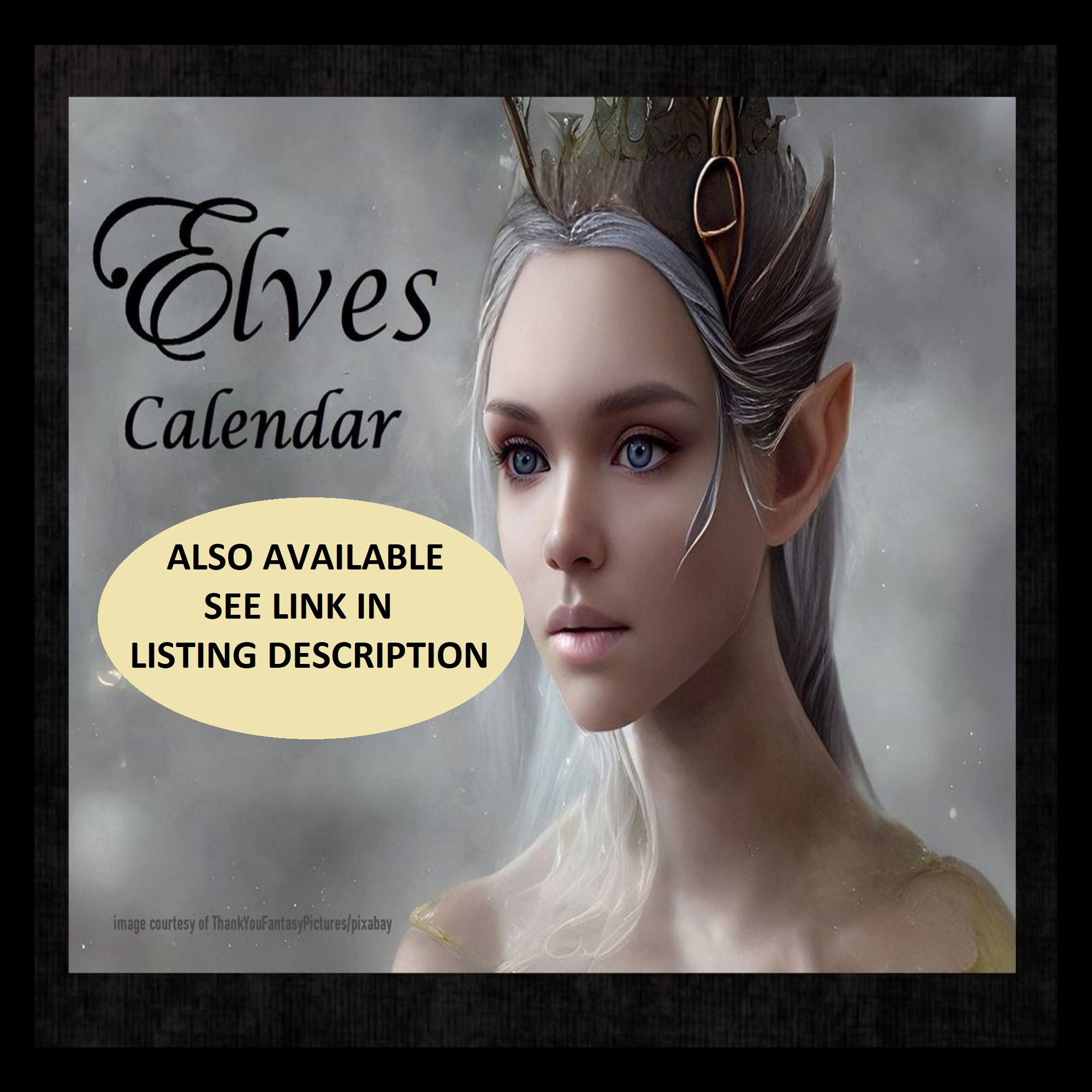Fairy Calendar 2025 Fairies Wall Calendar Fairy Planner Appointment