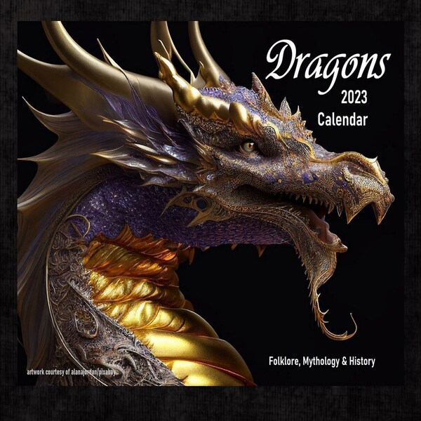 2024 Dragon Calendar Etsy