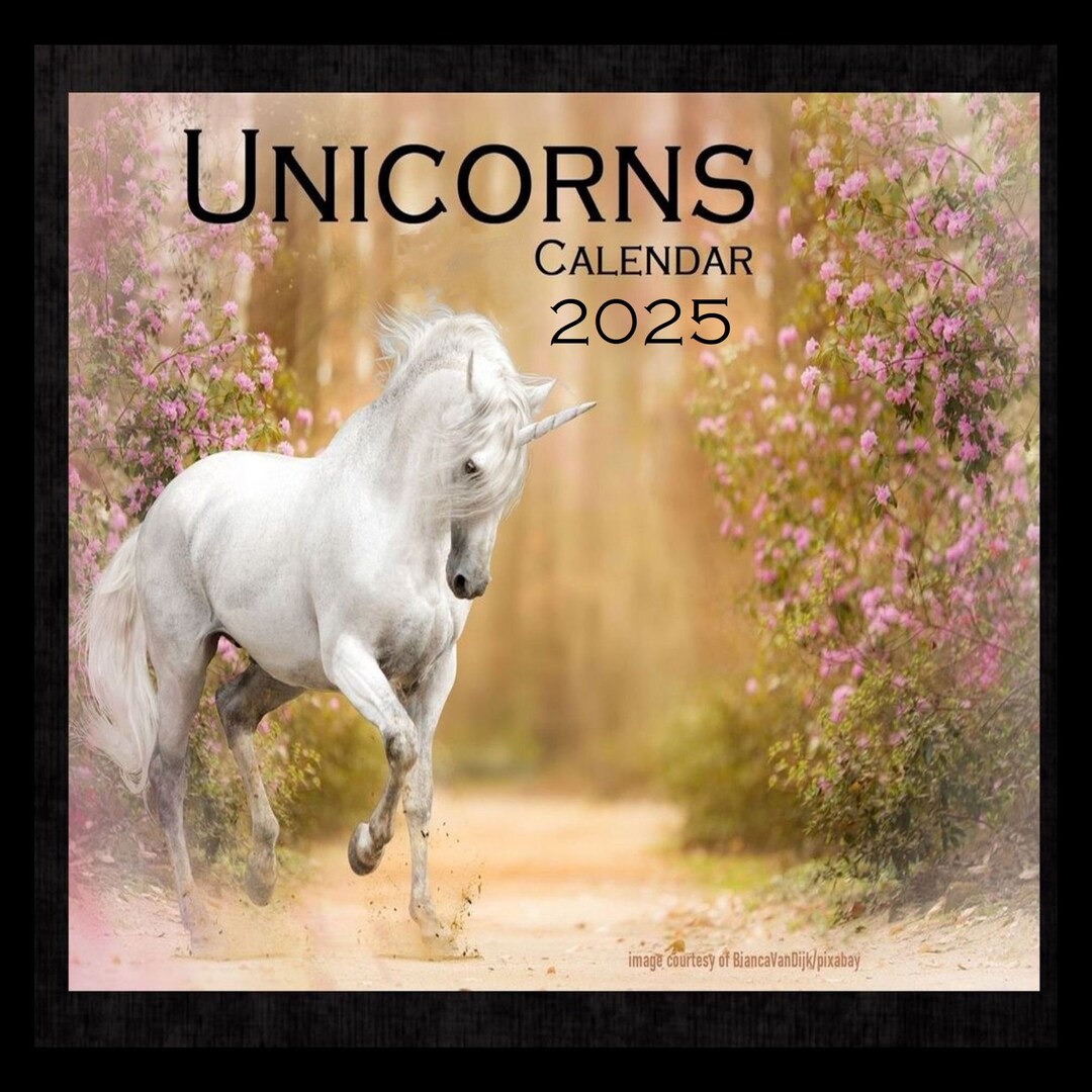 Unicorn Calendar 2025 Unipeg Wall Calendar 2025 Unicorn Planner