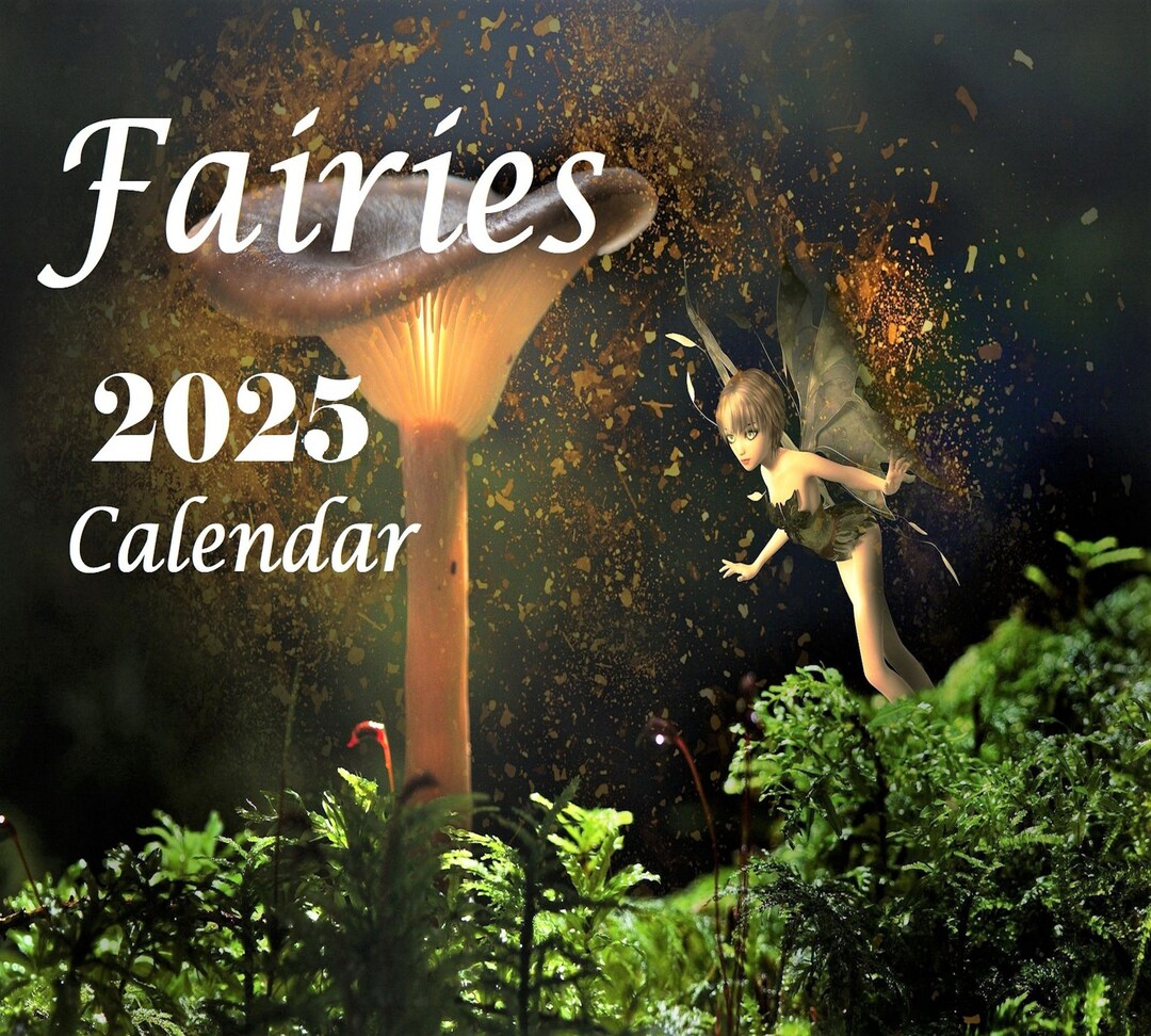 Fairy Calendar 2025 Fairies Wall Calendar Fairy Planner Appointment