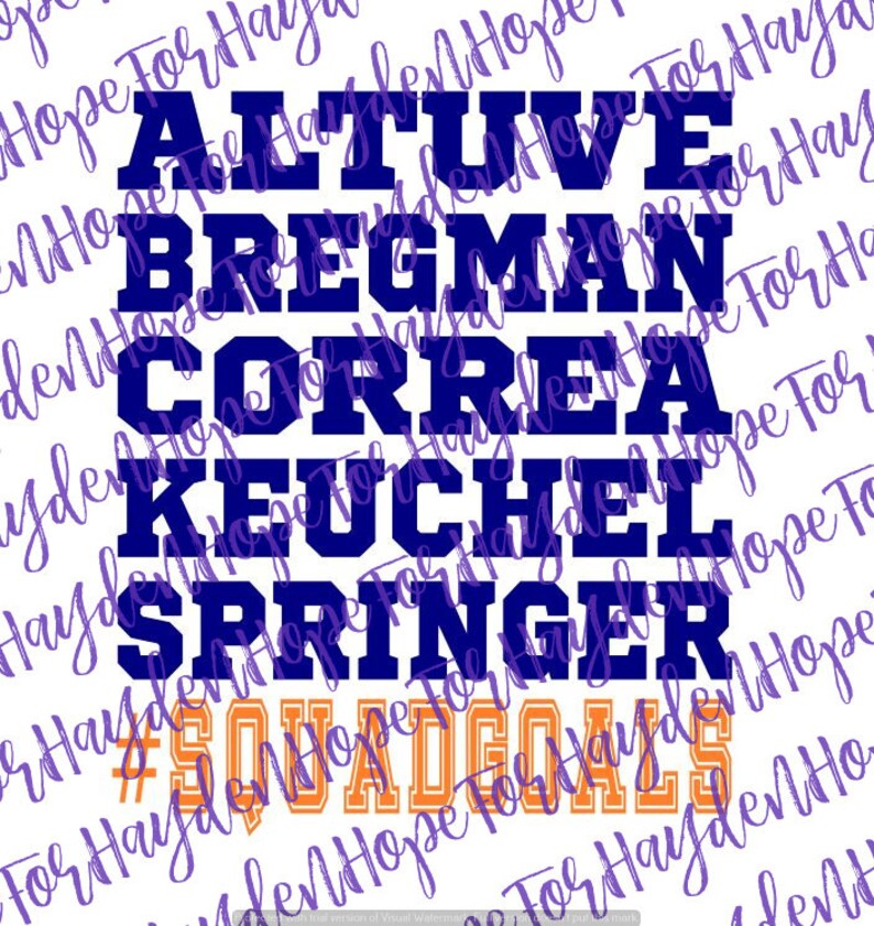 Astros Baseball Svg Astros Players Svg Astros Squad Goals Etsy