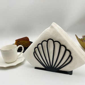 Lotus Napkin holder , Lotus Flower Napkin Holder - metal kitchen decor , cafe decor , napkin holder for cafe, Metal napkin holder
