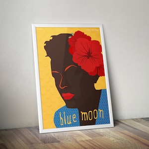 Billie Holiday-poster, Billie Holiday-kunstwerk, Billie Holiday-print