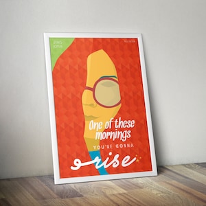 A3 Janis Joplin Poster Summertime, Janis Joplin Poster, Janis Joplin Artwork, Janis Joplin Print, Summertime theme