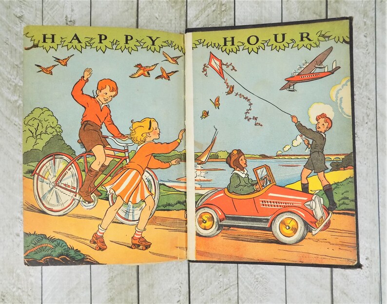 Wheels and Wings Happy Hour Readers 2nd Reader Mildred Etsy