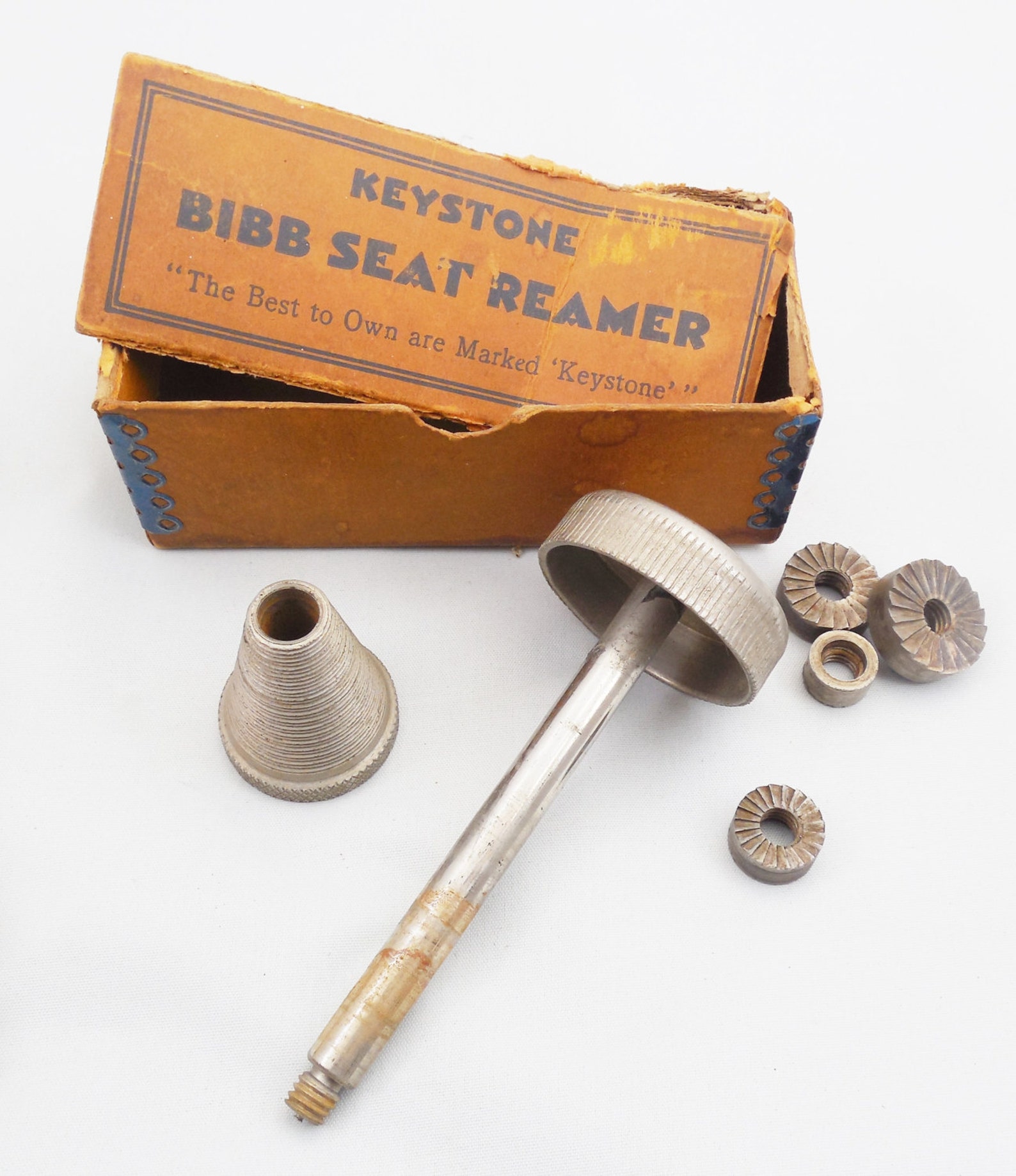 Bibb Seat Reamer with 4 Cutters Original Box and Bag Vintage Etsy