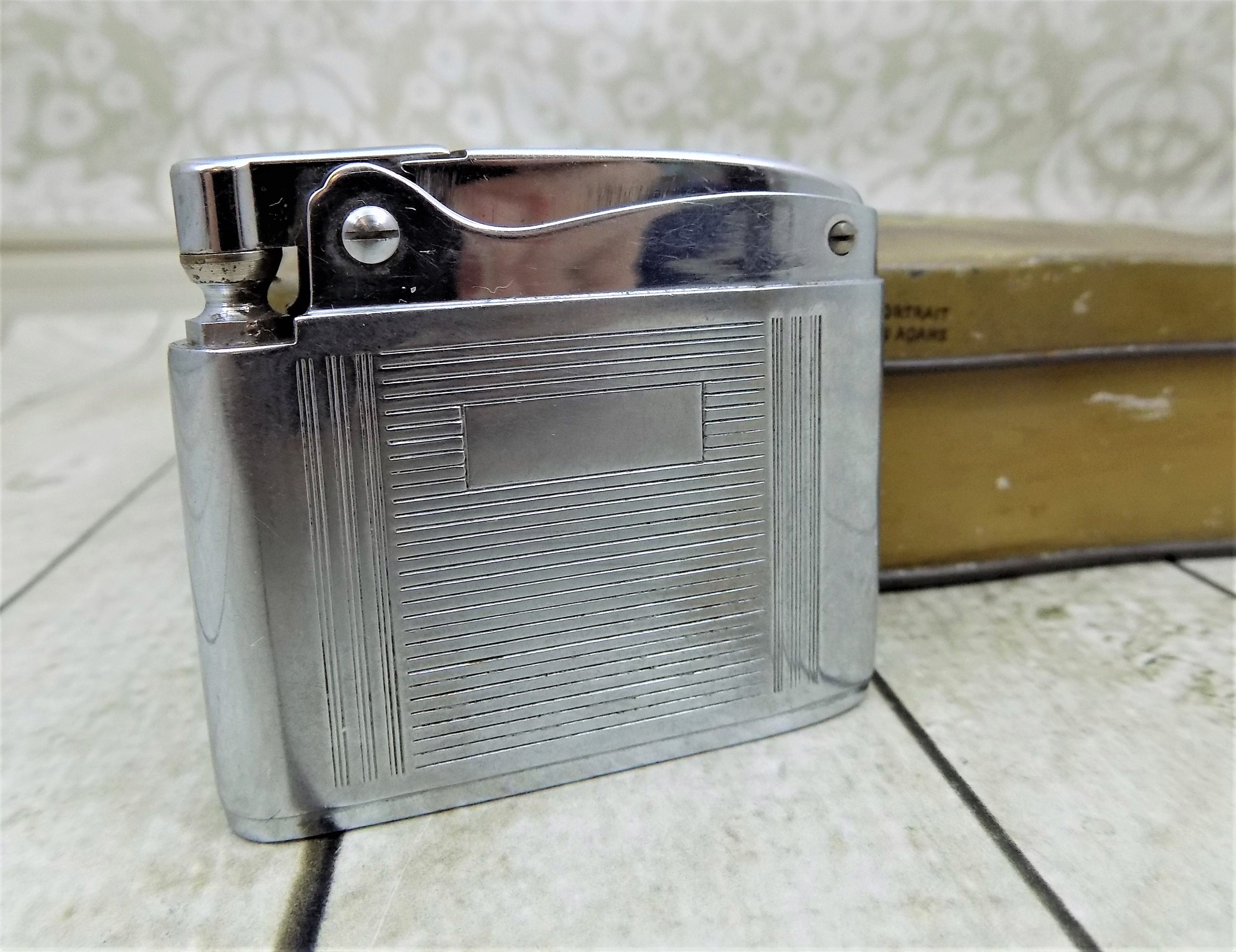 WIFEU Tiki-Gala Automatic Lighter, 1950s, Mid Century, Made in