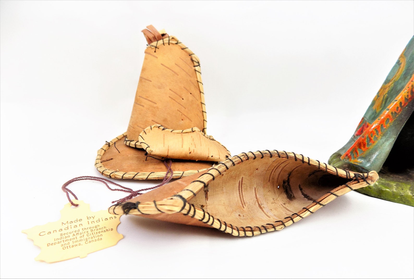 Native American Souvenir Lot Canadian Indian Hand Crafted Etsy