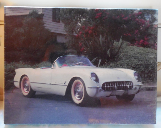 1954 Corvette Jigsaw Puzzle, 550 Pieces Classic Car Series Jigsaw Puzzles, Barry Howe