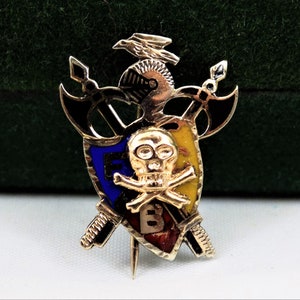 Knights of Pythias FCB Fraternal Knight Pin, Vintage Fraternity, Collectible