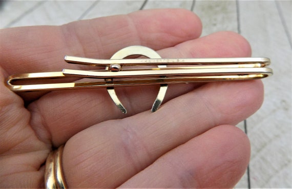 Equine Tie Bars, 2 Krementz Gold Gilding, Horse H… - image 3