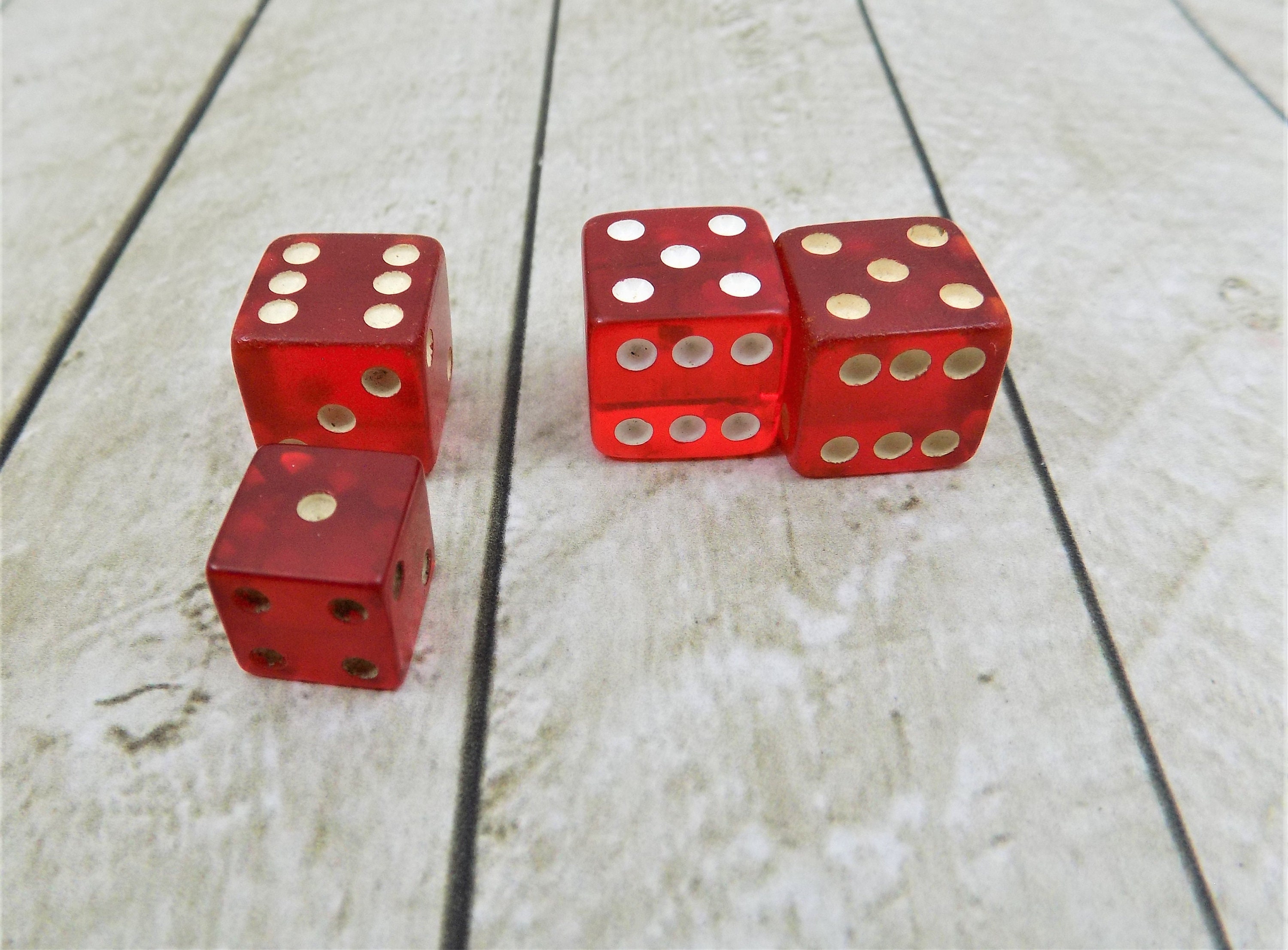 Plastic Blank Dice Set 6pcs Right Angle Custom Hexahedral Blank Dice Set  for Party (Red) - Yahoo Shopping